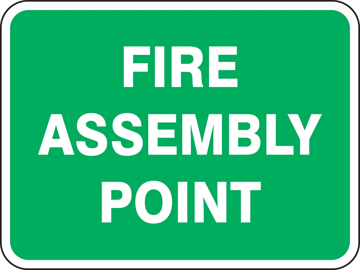 Fire Assembly Point Sign Regulations