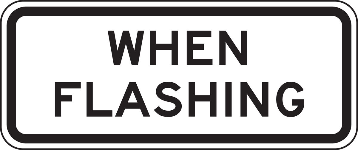 WHEN FLASHING (PLAQUE)