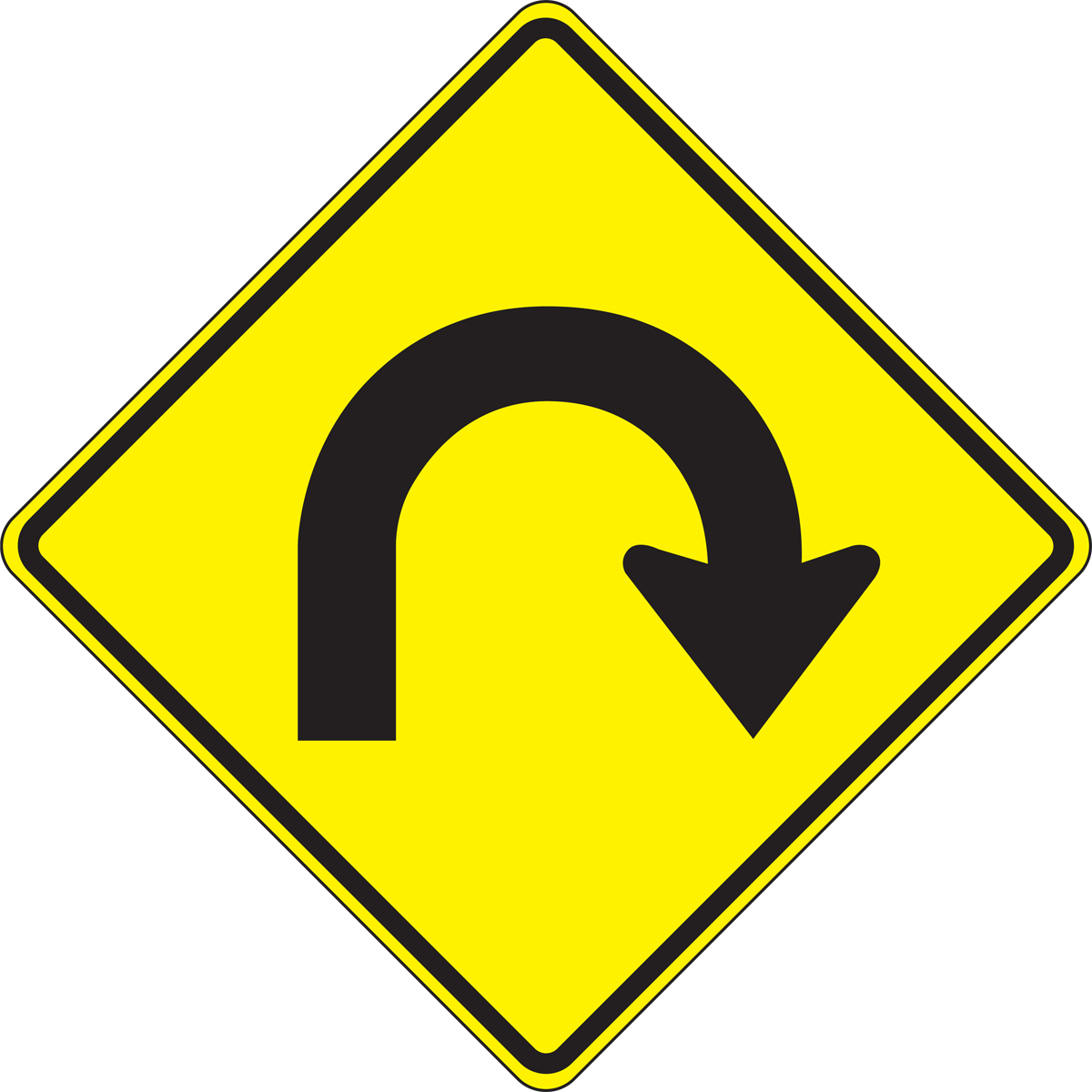 (HAIRPIN CURVE PICTORIAL)