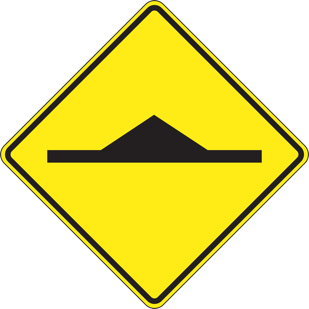 SPEED HUMP PICTORIAL