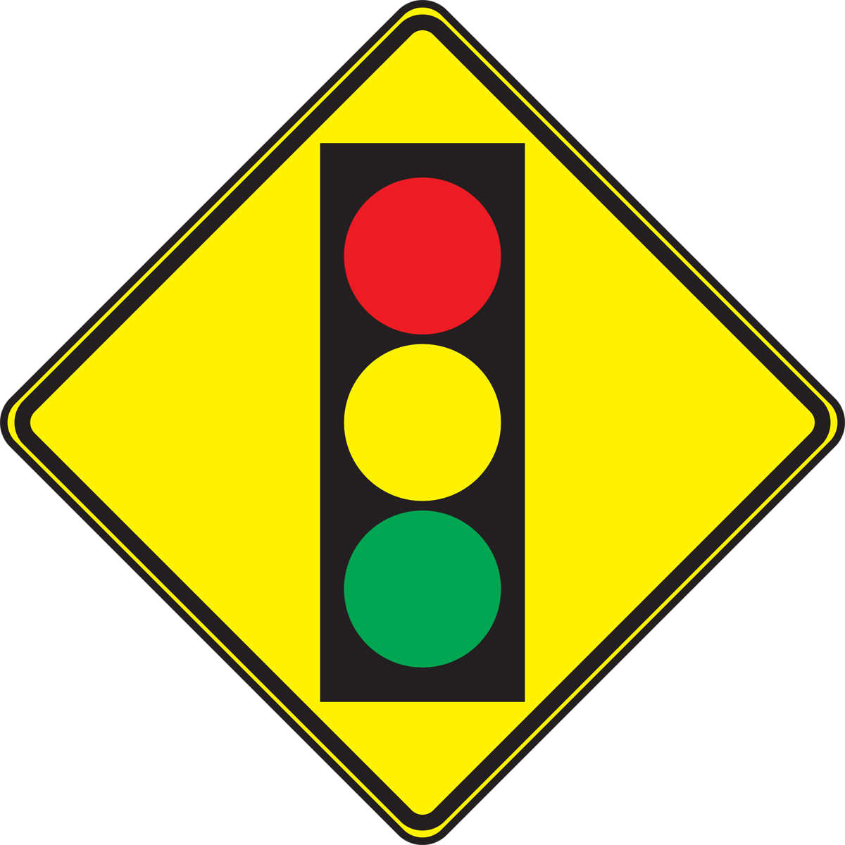 TRAFFIC SIGNAL AHEAD