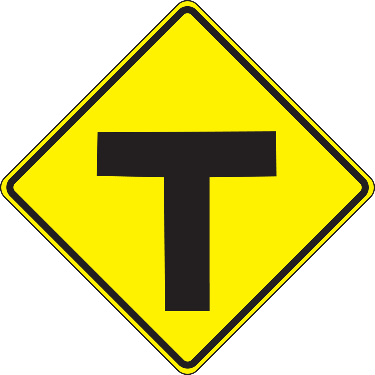 (T-INTERSECTION PICTORIAL)