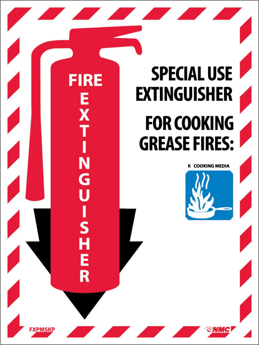 SPECIAL USE EXTINGUISHER SIGN