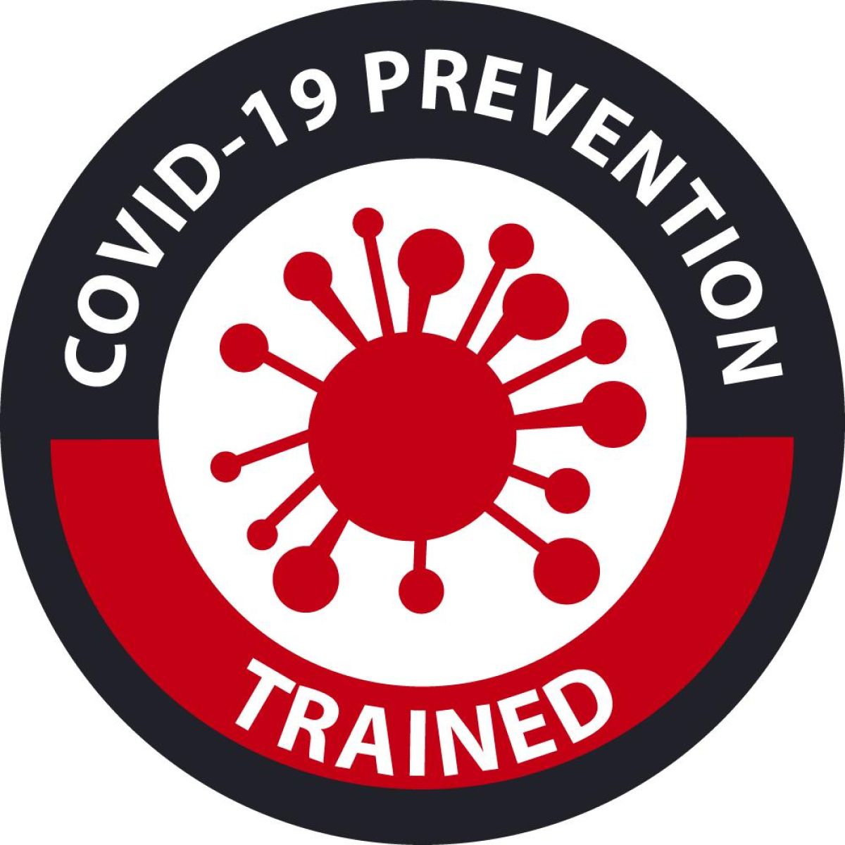 COVID-19 PREVENTION TRAINED LABEL