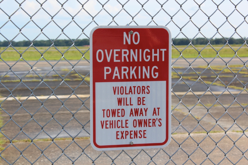 Sign Holder for Metal Fences