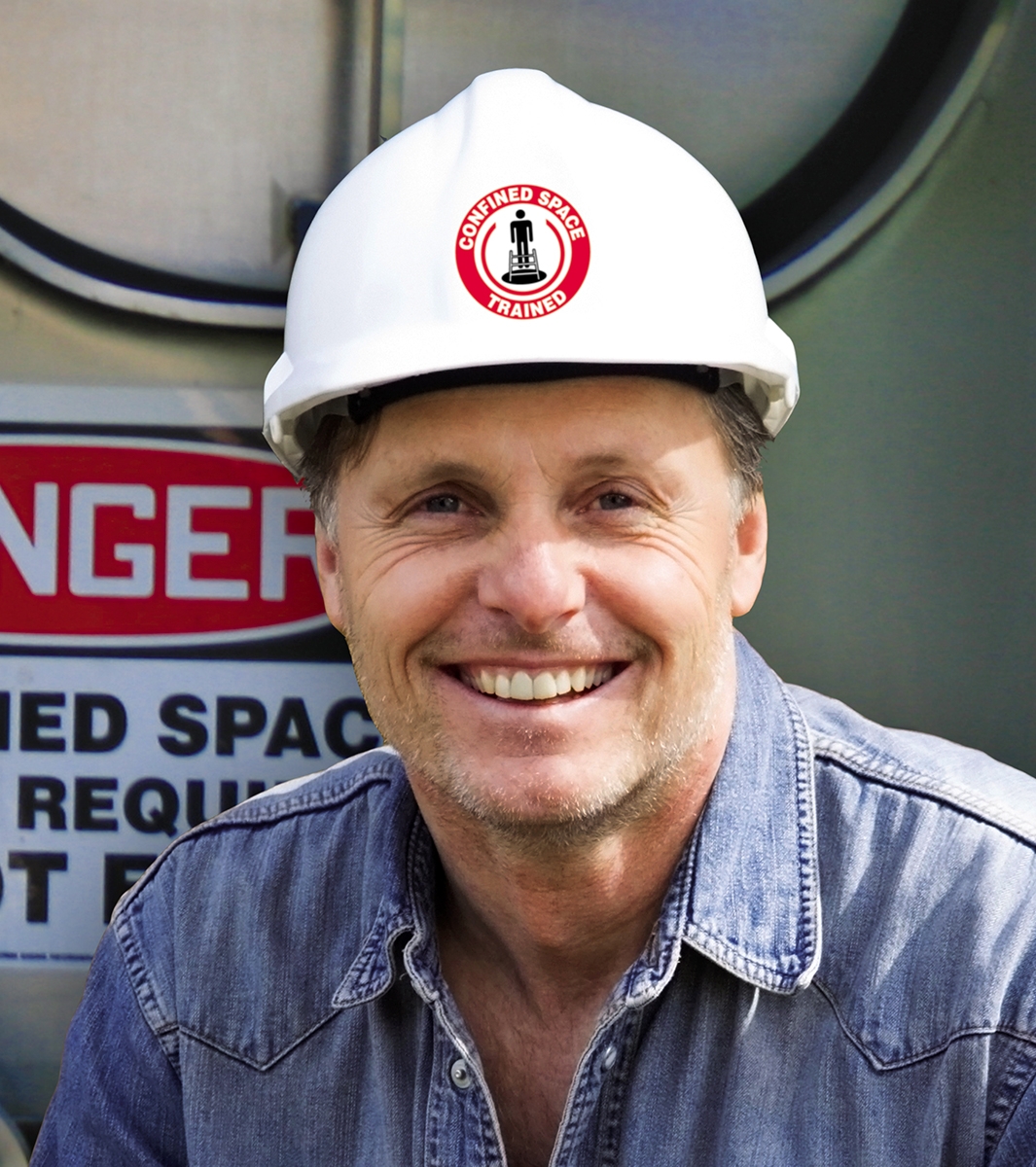 Hard Hat StickersDanger ENGINEERFunny Safety Helmet Decals Labels Foreman
