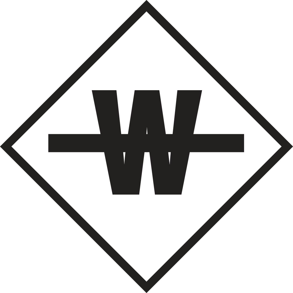 6" Symbol for 15" x 15" Placard (Select specific symbol)
