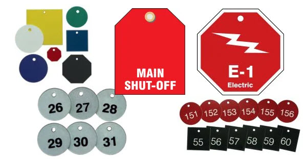 Machine and process identification tags