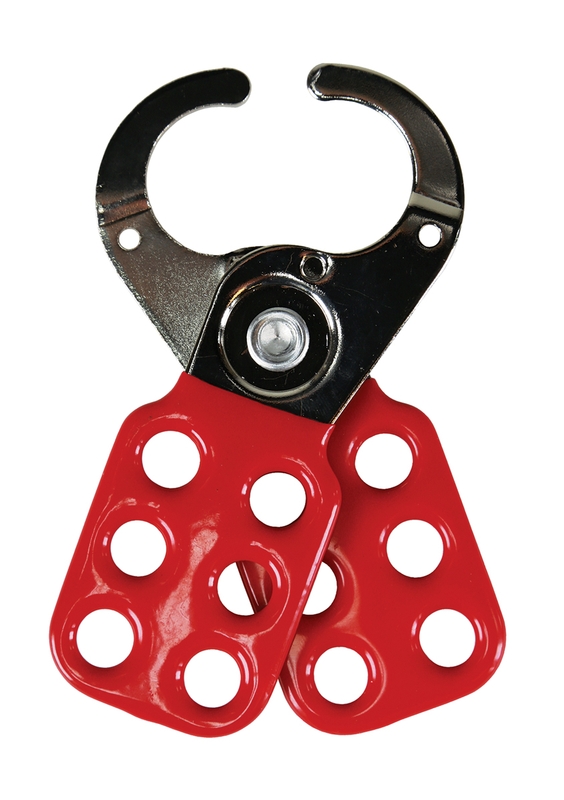 Lockout Tagout , Legend: STANDARD STYLE STEEL HASP