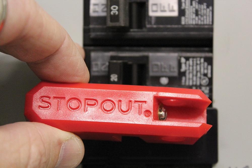 STOPOUT® LOW PROFILE CIRCUIT BREAKER LOCKOUT