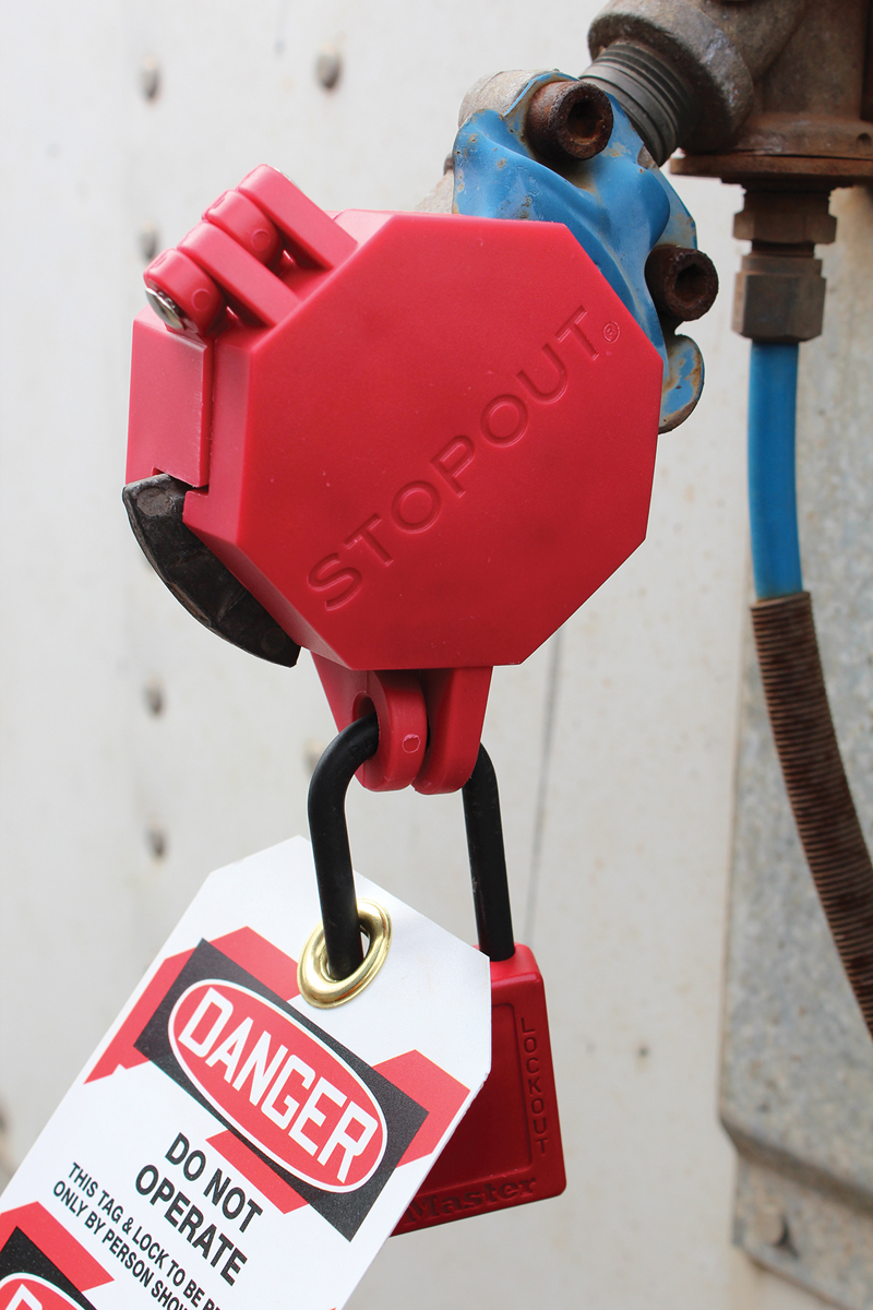 STOPOUT® Trailer-Lock Glad Hand Lockout, Glad Hand Locks