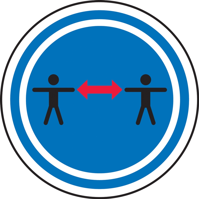 Social Distance Symbol
