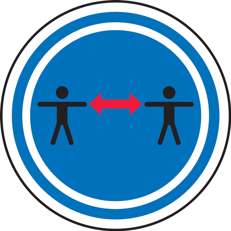 Social Distance Symbol