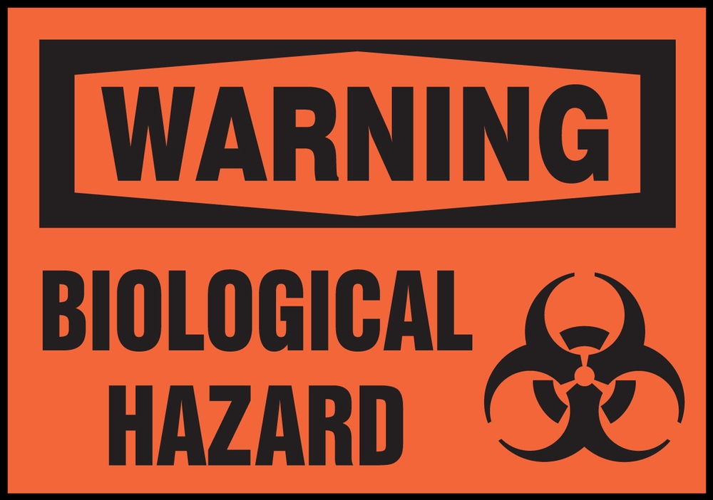 Any Size Biological Hazard Sign Work Place Warning Safety Danger Vinyl Sticker 