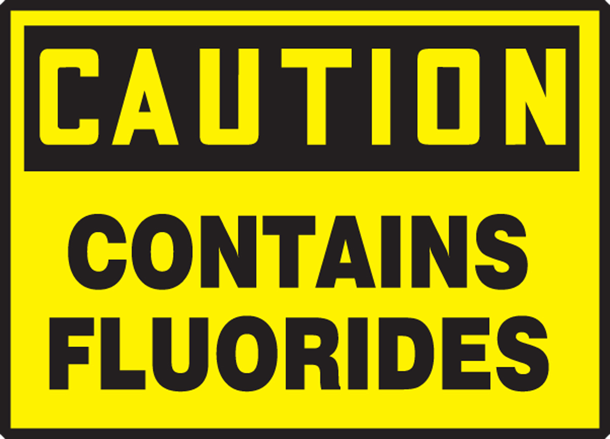 CAUTION CONTAINS FLUORIDES