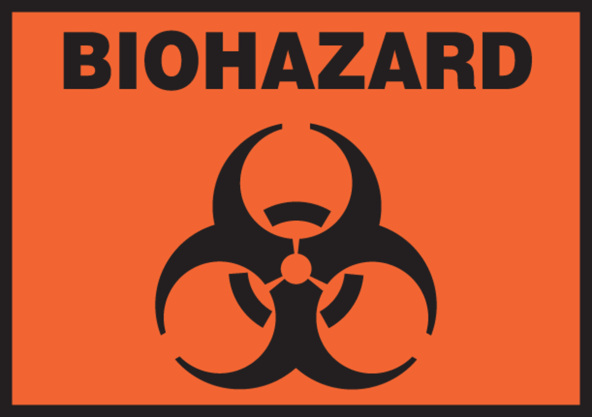 Biohazard Safety Label LBHZ506