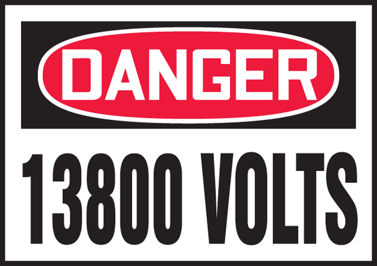 13800 VOLTS