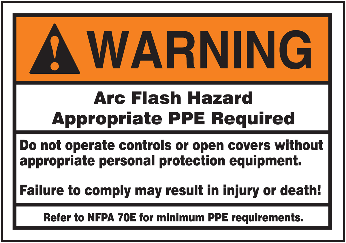 ARC FLASH LABELS