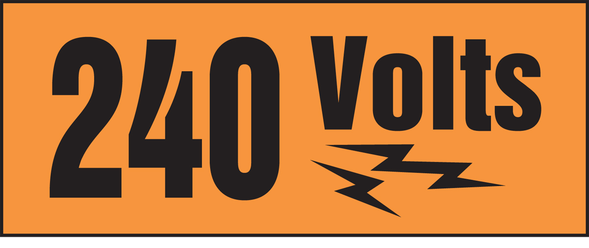 240 VOLTS (W/GRAPHIC)