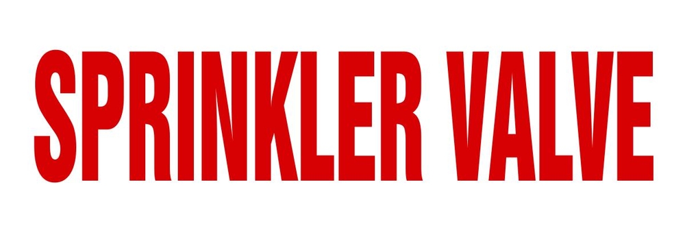 SPRINKLER VALVE