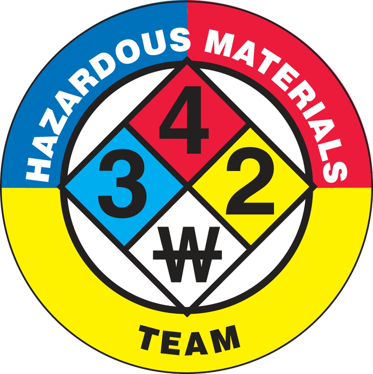 HAZARDOUS MATERIALS TEAM (W/GRAPHIC)