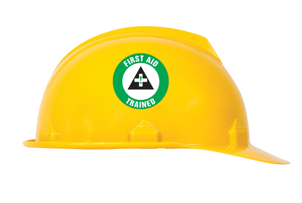 OSHA Trained Certified Hard Hat DecalHelmet Sticker Safety LabelToolbox 