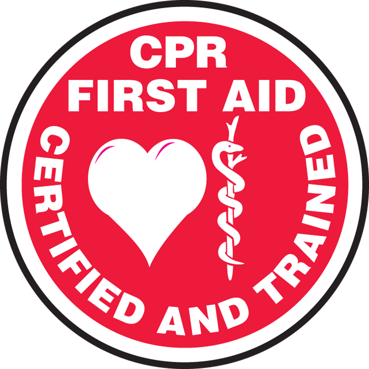 CPR FIRST AID CERTIFIED AND TRAINED