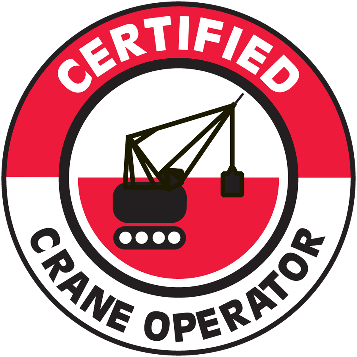 CERTIFIED CRANE OPERATOR W/GRAPHIC