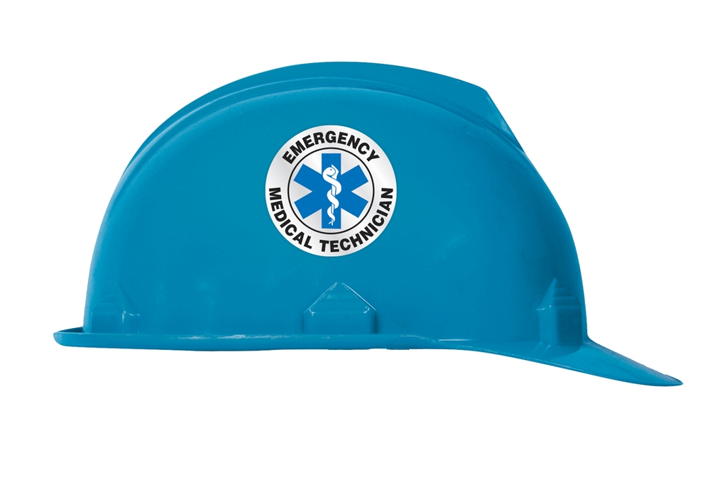 Helmet Label Emergency Medical Technician Hard Hat Decal Sticker EMT Rescue 