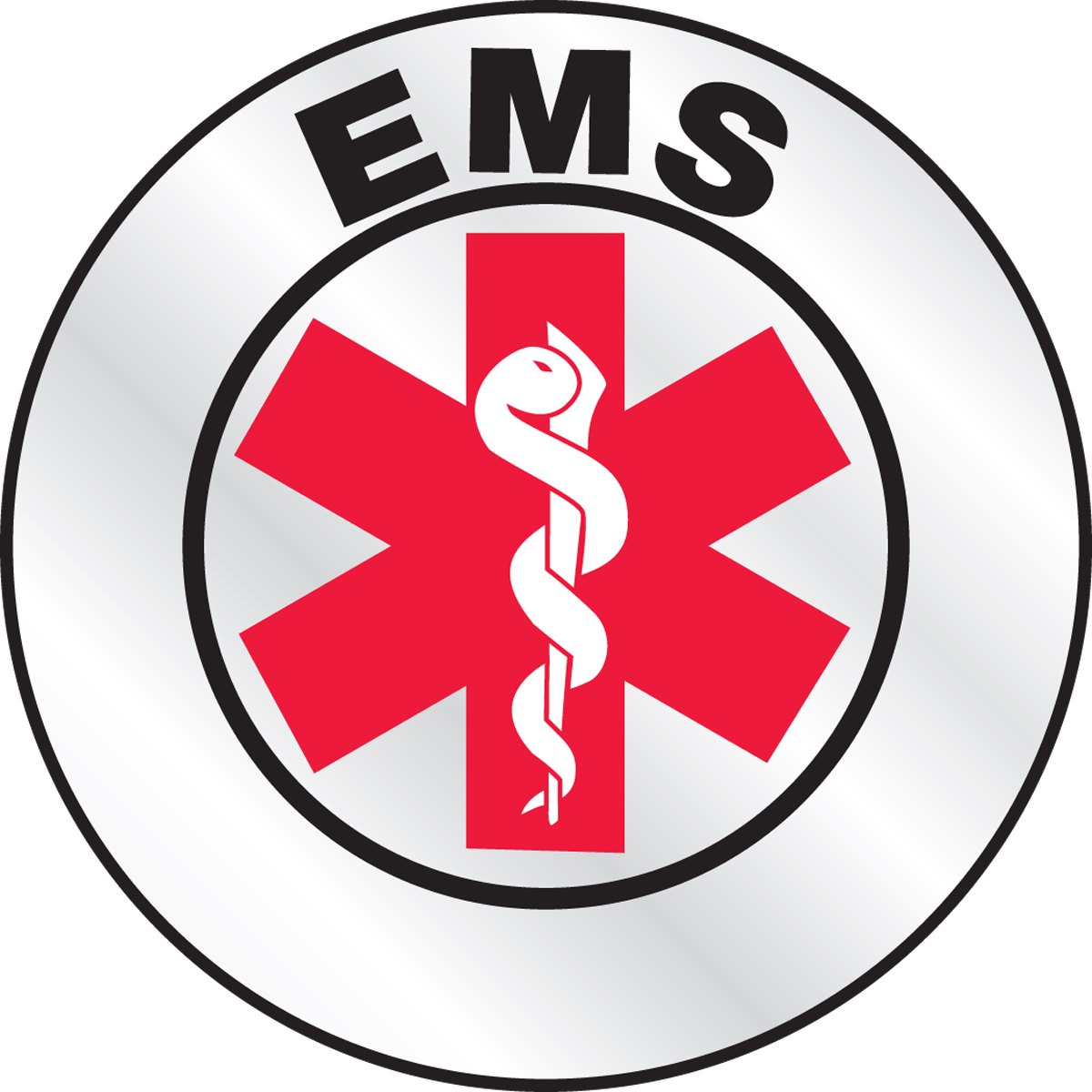 Safety Label, Legend: EMS