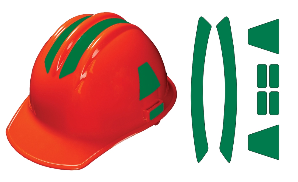 Viz-Kit™ Reflective Hard Hat Visibility Kits: Bullard™ Brand Hard Hats