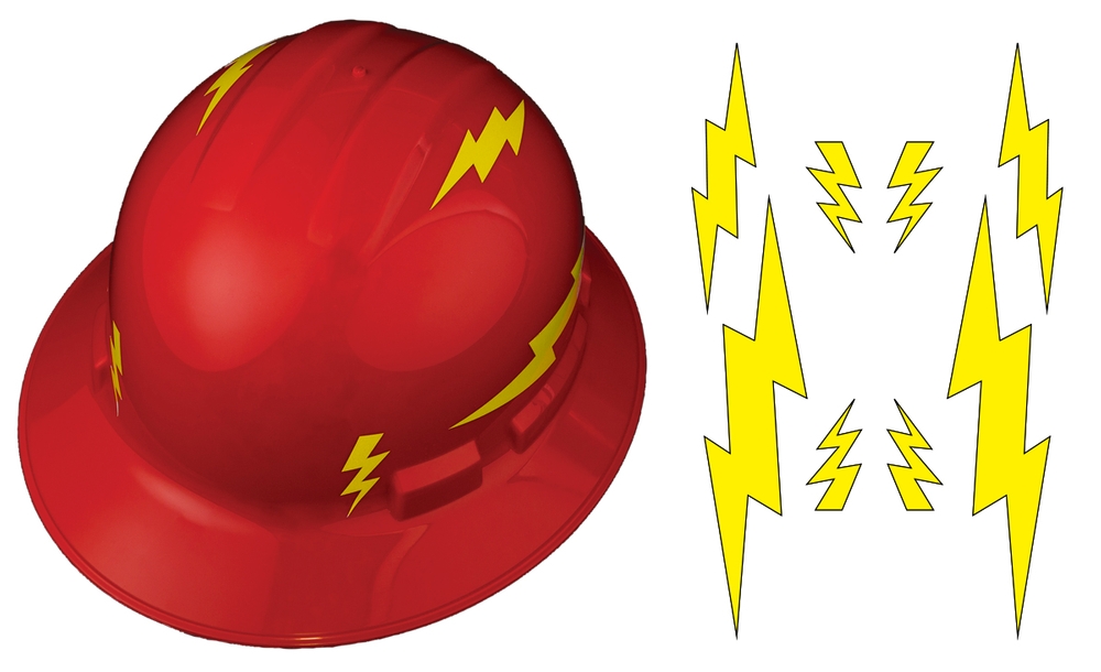 Viz-Kit™ Reflective Universal Hard Hat Visibility Kits: Lightning