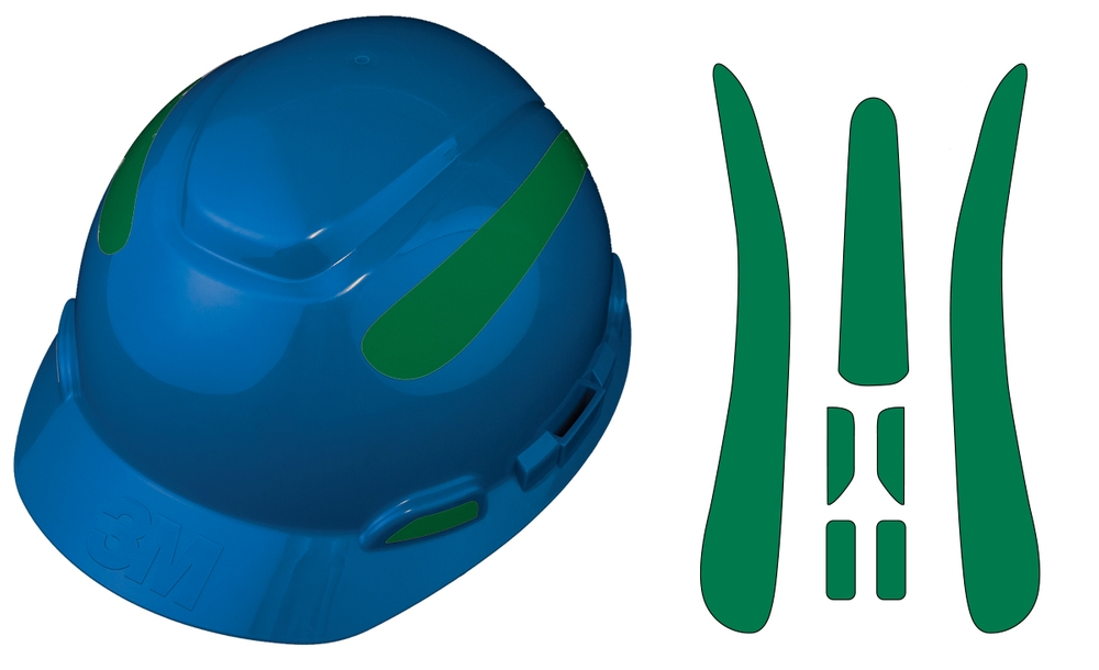 Viz-Kit™ Reflective Hard Hat Visibility Kits: 3m™ Brand Hard Hats