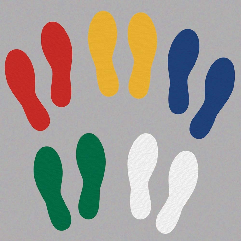 Heavy-Duty Marking Footprints