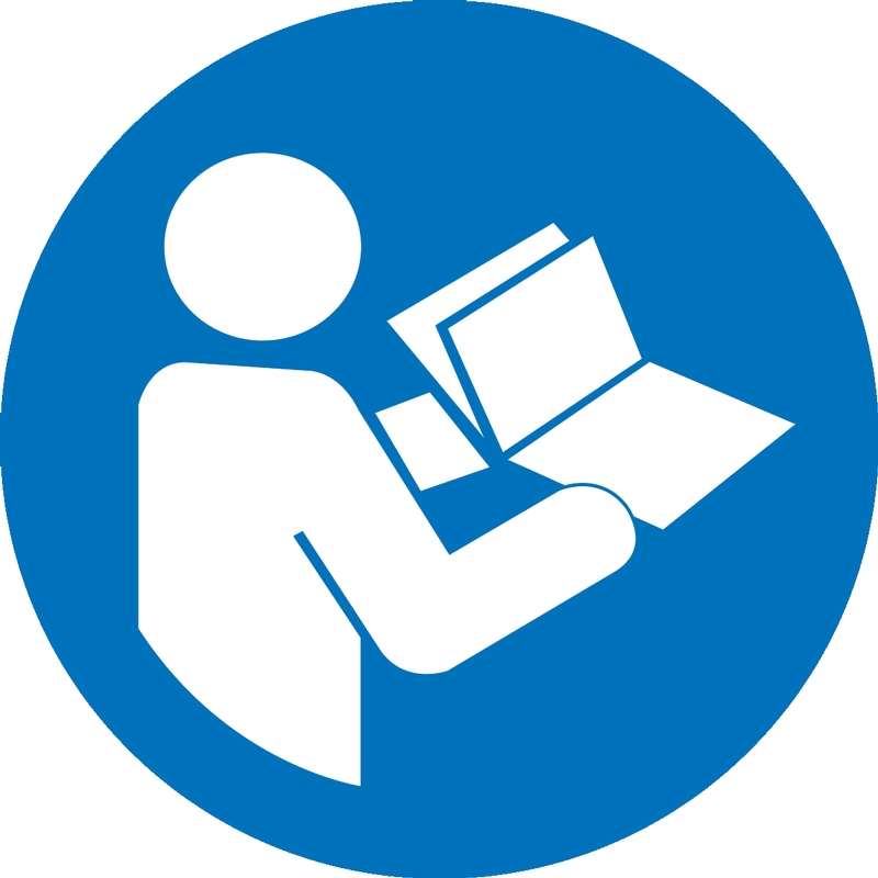 Safety Label, Legend: CONSULT TECHNICAL MANUAL FOR PROPER PROCEDURE