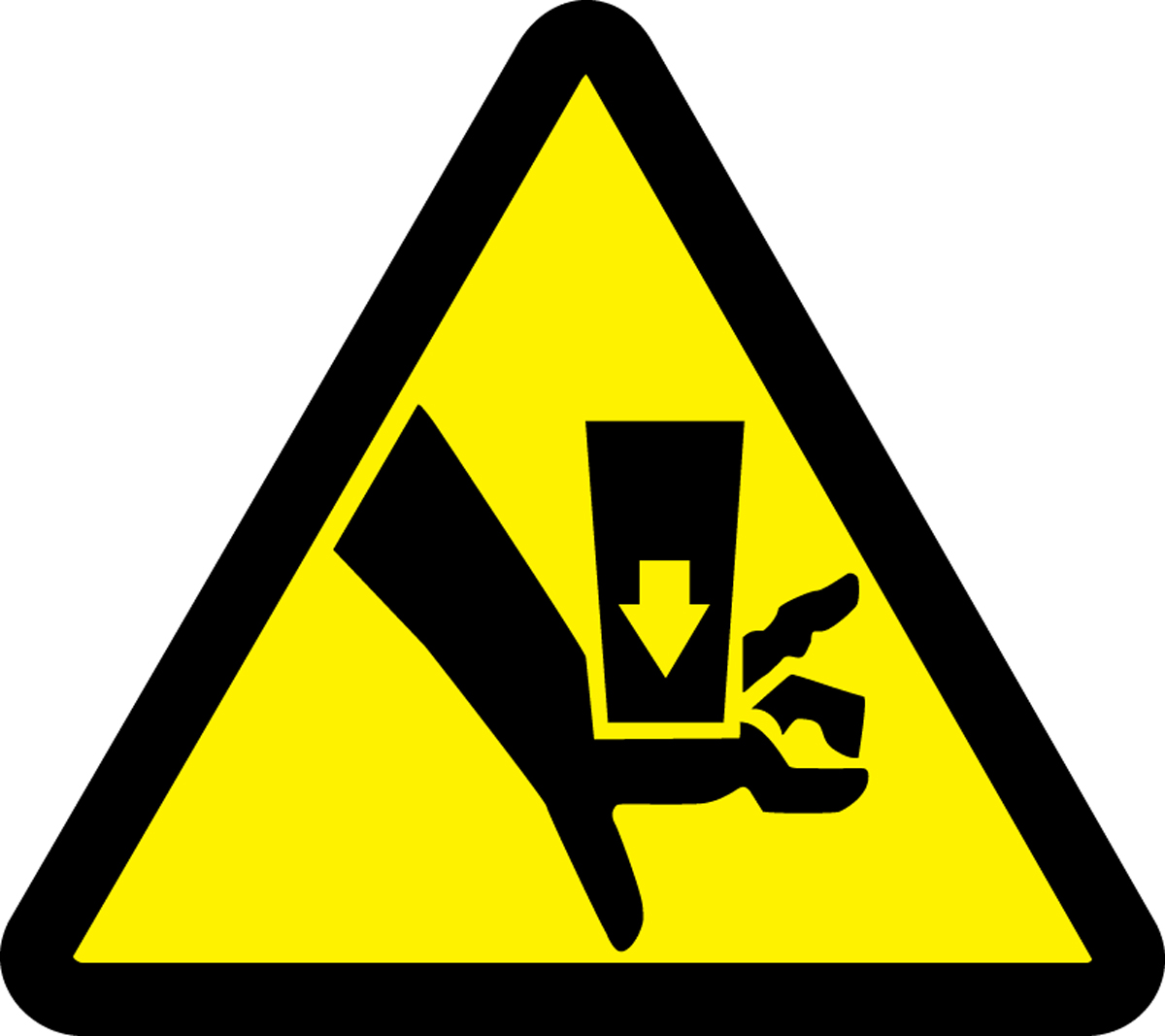 CRUSH HAZARD