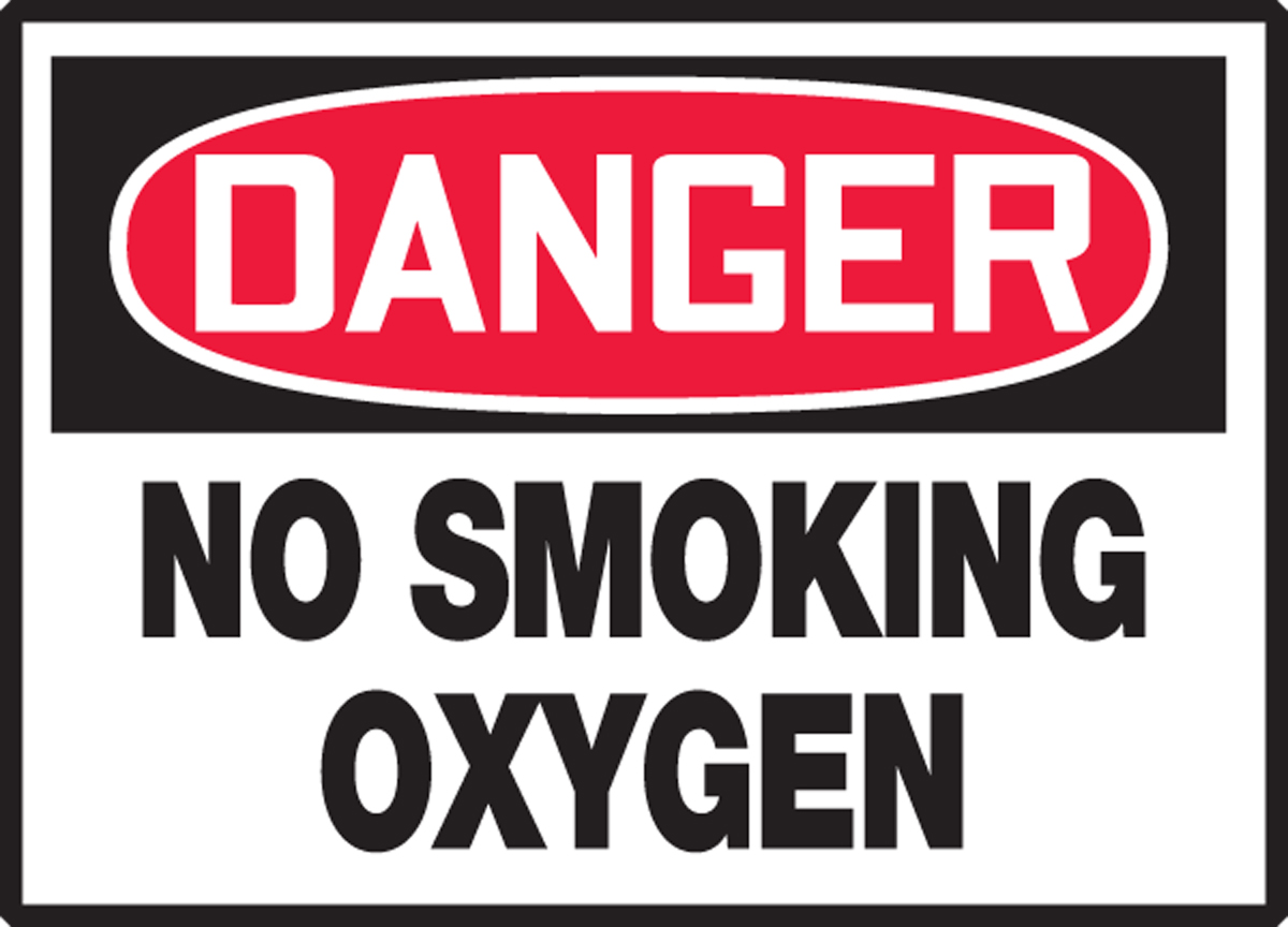NO SMOKING OXYGEN