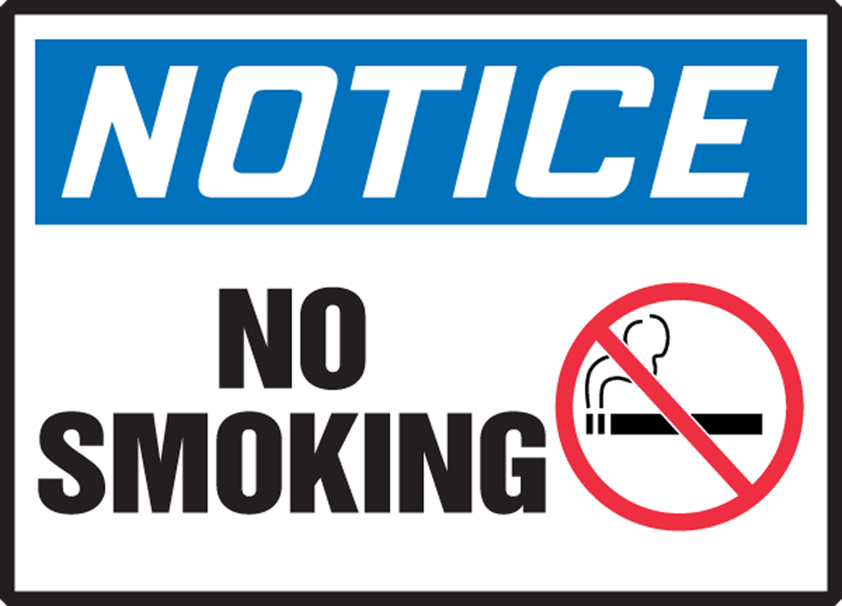 NO SMOKING (W/GRAPHIC)