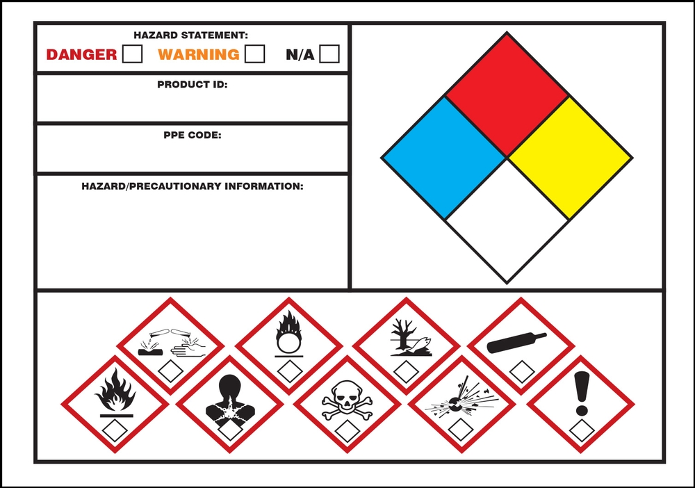 PRODUCT ID: __ PPE CODE: ___ HAZARD/PRECAUTIONARY INFORMATION ...