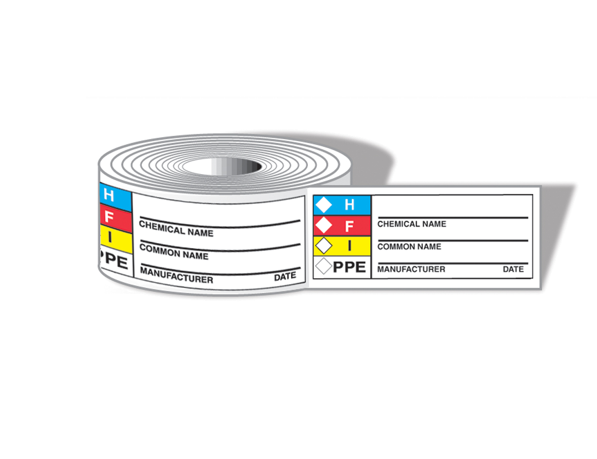 Haz-Com, Legend: HMCIS Common Chemical Identifier Label