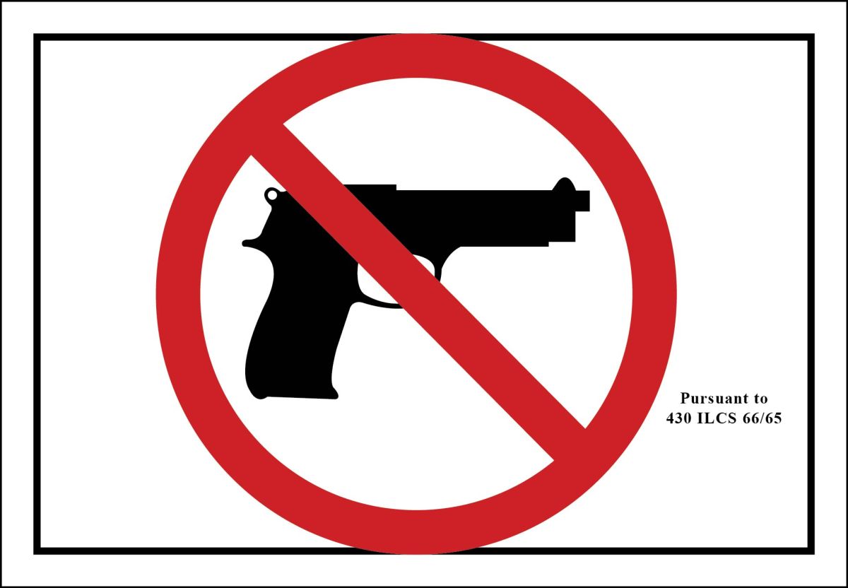 No Firearms Safety Sign Concealed Weapons Safety Signs And Labels