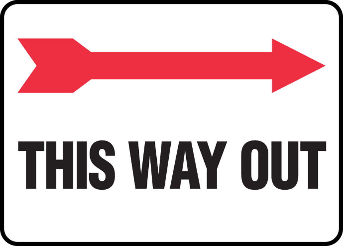 This Way Out (arrow right)