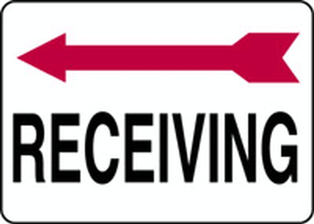 RECEIVING (W/LEFT ARROW)