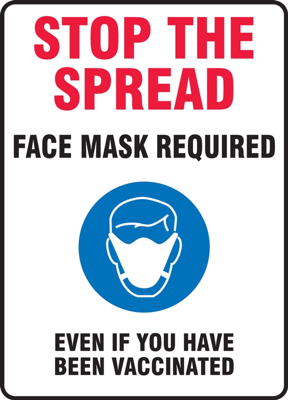 Face Mask Required Help Us Prevent Community Spread Door Aluminum Metal Sign