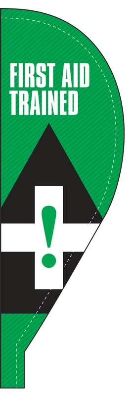 Desk Flags: First Aid Trained