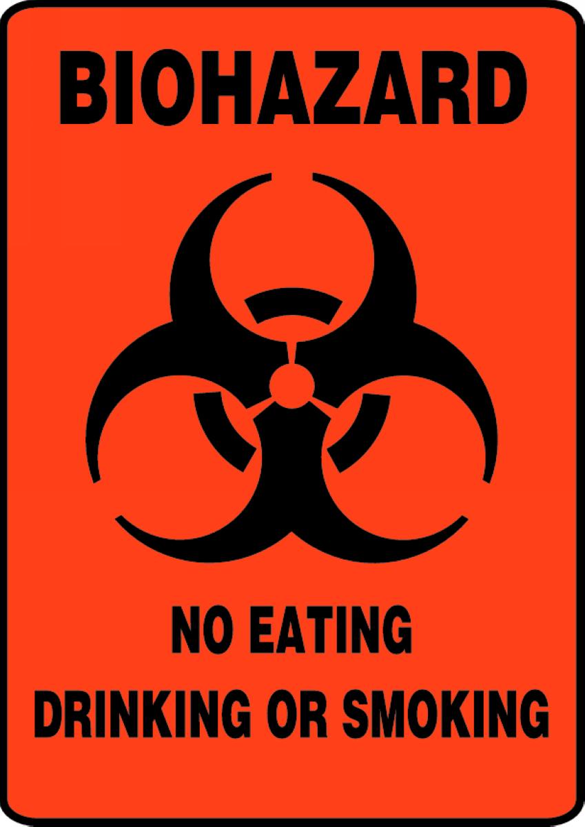 NO EATING DRINKING OR SMOKING (W/GRAPHIC)