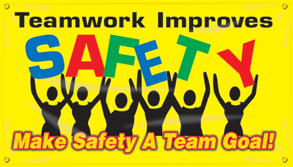 15” x 36” Safety is A Team Effort Banner 13 oz Heavy Duty Vinyl Safety Banner Sign with Metal Grommets Store Banner B Advertising New 15” x 36” Safety is A Team Effort Banner 13 oz Heavy Duty Vinyl Safety Banner Sign with Metal Grommets Store Banner B Advertising New