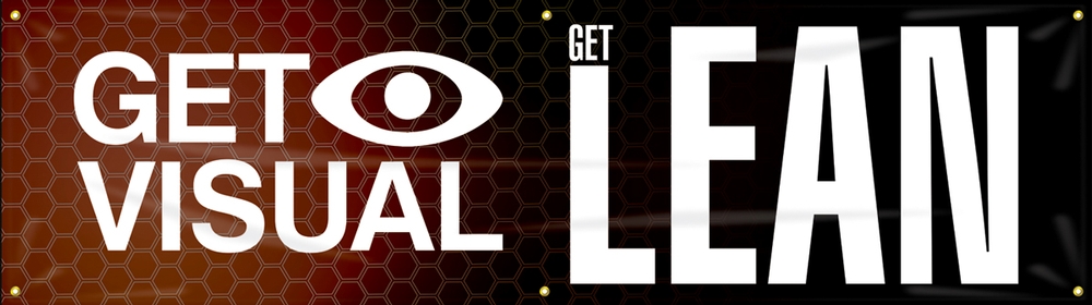 5S Motivational Banner: Get Visual Get Lean