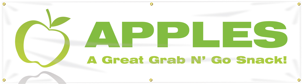 Motivation Product, Legend: APPLES. A GREAT GRAB N' GO SNACK