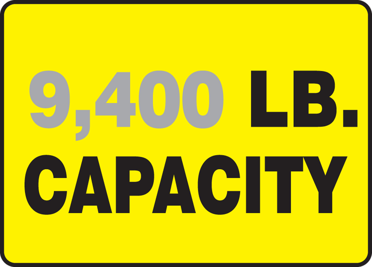  ___ LB. CAPACITY